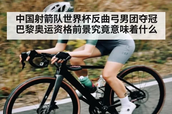中国射箭队世界杯反曲弓男团夺冠巴黎奥运资格前景究竟意味着什么